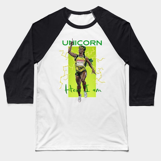 I am UNICORN Baseball T-Shirt by keshanDSTR